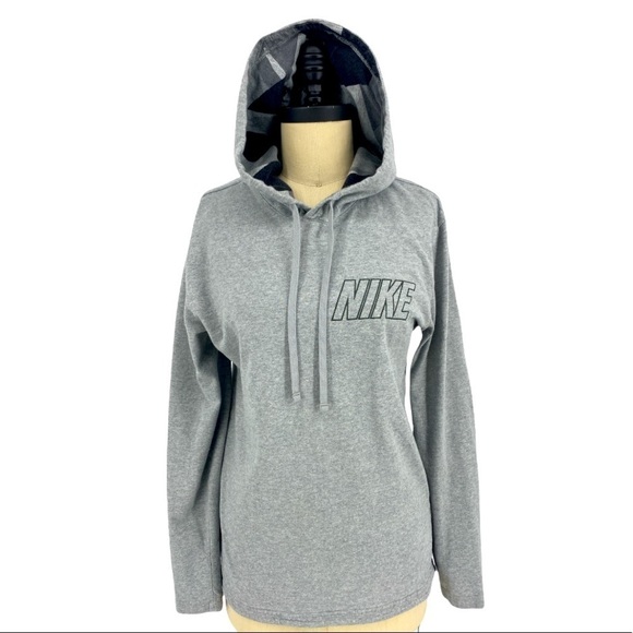 NIKE Color blocked long Hoodie SZ M - Picture 1 of 10